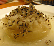 caraway seeed onion cheese