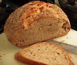 light rye sourdough bread