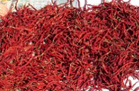 dried red chili pepers