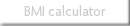 BMI calculator