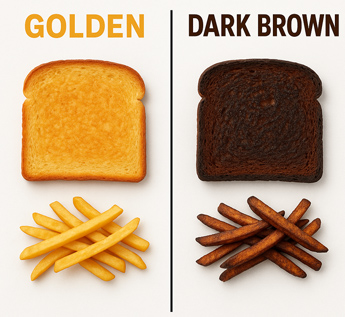 Is that burnt half in your favourite toast wholesome?