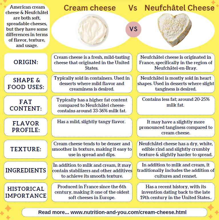 difference-between-cream-cheese-and-neufchatel-infographic