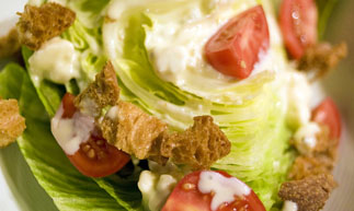 icebrg lettuce-tomato salad