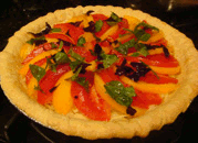 tomato-basil tart