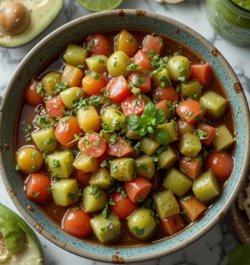 avocado and tomato salsa