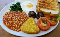 Baked haicot beans