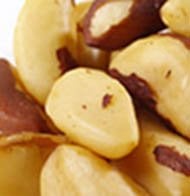shelled brazil nuts or cream nuts