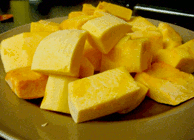 butternut squash cubes