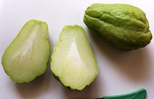 chayote pears