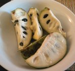 cherimoya slices