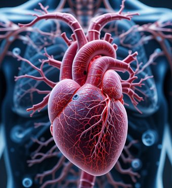 Effect of high blood pressure on heart