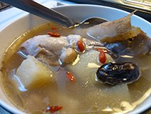 jujube-wolfberry-chicken soup