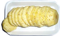 Pineapple-fruit slices