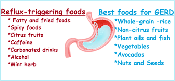 Acid reflux disease diet guide