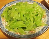 stir-fried stem lettuce