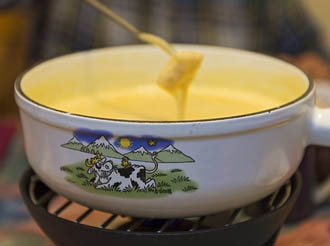 swiss cheese fondue