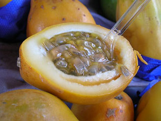 golden yellow passion fruit